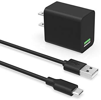Ultra-Fast 18 W USB-C Charger for Samsung Galaxy A Series – Quick Charge 3.0 Adapter with 5 Ft Cable for A42, A32, A12, A13, A52 5 G – Efficient Power Solution for On-the-Go Charging Needs