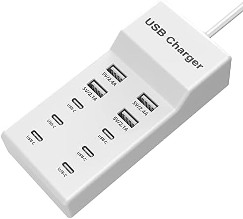 Ultra-Fast 140 W Ga N USB-C Power Hub – Smart 4-Port Charging Station for Laptops, i Phone 15/16, Mac Book Pro/Air, Galaxy S23/S24, and Dell – Sleek, Efficient Design for Home and Office Use