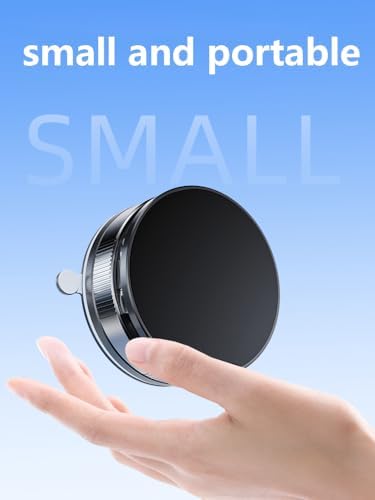 Magnetic Car Phone Holder,Cell Phone Automobile Cradles Holder for Magsafe 360° Adjustable Mount, Holders for Your Car for iPhone 16 Pro Max 15 14 13 12 Plus (Black) – Enhanced Compatibility and Speed