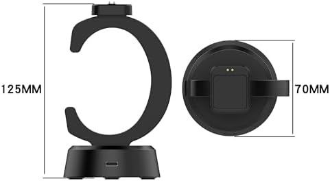 Xiaomi Mi Band & Redmi Watch Fast Charging Dock with 3.3 ft USB Type-C Cable – Versatile Smartwatch Charger Stand for Mi Band 9, 8 Pro, 7 Pro, 4, and Redmi Watch 4, 3, 3 Lite, Active – Sleek, Portable Power Solution for Effortless Fitness Tracking and Daily Management