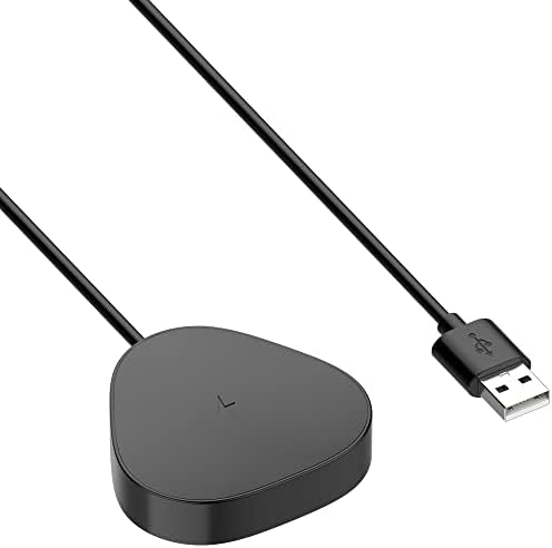 Magnetic Charger Dock for Sonos Roam & Roam SL – Fast-Powered Portable Charging Station with USB Cable – Lightweight, Stylish Black Design for On-the-Go Audio Enthusiasts – Ultimate Compatibility and Reliability in One Compact Solution
