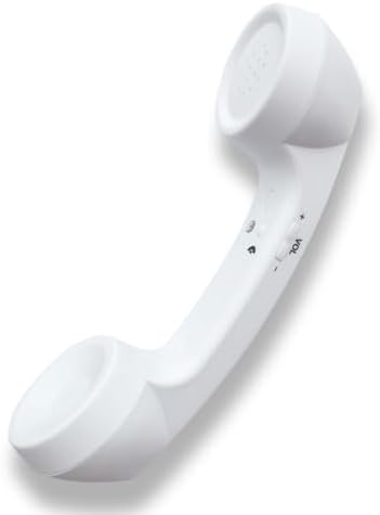 Vintage-Style Wireless Bluetooth Headset: Retro Phone Handset with Built-In Mic for Clear Calls & Music | Comfortable Design for i Phone & Android | Enhance Your Audio Experience with Radiation Reduction & Seamless Connectivity