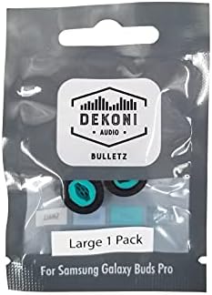 Transform Your Listening Experience with Dekoni Audio Bulletz Memory Foam Replacement Ear Tips for Galaxy Buds Pro | Superior Comfort & Enhanced Noise Isolation | Fits Perfectly in Galaxy Buds Case – Three Pack for Ultimate Convenience