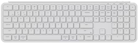 Keychron B6 Pro Ultra-Slim Wireless Keyboard – Triple-Mode Connectivity with Bluetooth 5.2, Lightweight Quiet Keys, Full Numeric Keypad for Enhanced Productivity on Mac & Windows – Sleek Space Gray Design for Modern Workspaces