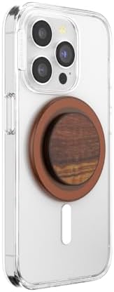 Elevate Your i Phone Experience with the Elegant Olive Wood Mag Safe Pop Grip – Premium Magnetic Phone Stand for Secure One-Handed Use, Customizable Swappable Design, Ultimate Hands-Free Viewing, Effortless Wireless Charging Compatibility, and Superior Durability for Everyday Adventures