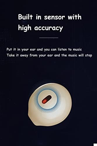 Ultra-Discreet Mini Wireless Bluetooth Earbuds – Sleek Nude Finish for Comfort and Seamless Connectivity – Ideal for Work, Relaxation, and Music Enthusiasts
