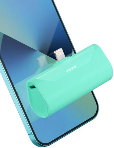 Ultra-Compact Pink 4800 m Ah Power Bank – Sleek Mini Battery Charger with 15 W Fast Charging for i Phone 14/13/12/11/8 & i Pad Air/Mini/Pro – Stylish Portable Charger for Travel & Everyday Use – Enhanced Compatibility for Air Pods Pro I/II