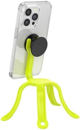 Universal Hot Pink Flexible Phone Mount & Stand – Versatile Tripod for All Devices – Ultimate Content Creation Companion with Bendable Silicone Arms – Perfect for Video Calls, Cooking, Gym Workouts & Adventures – Effortlessly Secure Your Phone or Tablet at Any Angle – Compatible with Pop Sockets Grips & Slides – Compact Design for Easy Transport and Storage