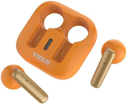 Chic Pink YK-11 Wireless Earbuds with Bluetooth 5.3 & Noise Cancellation – Lightweight Comfort & Compact Charging Case for Ultimate Audio Freedom – Perfect for i Phone & Android Users