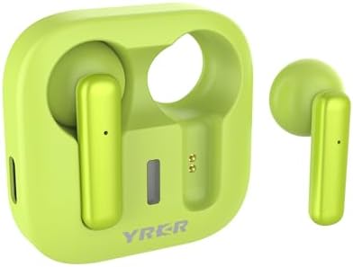 Chic Pink YK-11 Wireless Earbuds with Bluetooth 5.3 & Noise Cancellation – Lightweight Comfort & Compact Charging Case for Ultimate Audio Freedom – Perfect for i Phone & Android Users