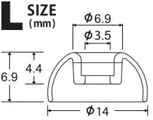 Upgrade Your Listening Experience with AZLA Sedna Earfit Crystal Replacement Earbud Tips (Size L) – 2 Pairs of Silicone Eartips for Enhanced Noise Isolation and Comfort – Compatible with Galaxy Buds 2 Pro, Air Pods Pro, Beats Power Beats Pro & Skullcandy – Perfect Fit for Long Listening Sessions – Elevate Sound Quality and Reduce Ear Fatigue