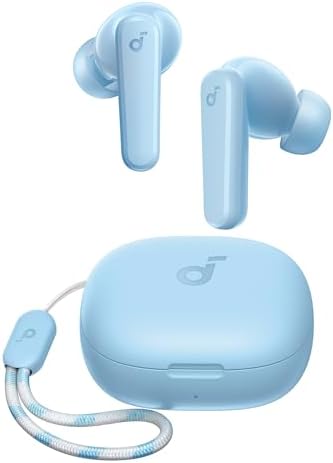 Anker Soundcore P20 i True Wireless Earbuds – Experience Deep Bass with 10 mm Drivers, Bluetooth 5.3 for Instant Pairing, 30-Hour Battery Life for Uninterrupted Listening, IPX5 Water-Resistant Design for Active Lifestyles, AI Dual Microphones for Clear Calls, 22 Custom EQ Settings for Personalized Audio – Perfect for Music Lovers and Fitness Enthusiasts
