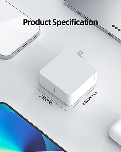 Ultra-Fast 65 W Type-C Charger for Samsung Galaxy Book Series – Compact & Foldable Design with 7.5 ft Detachable Cable for Effortless Charging on the Go – Seamless Compatibility with Galaxy Book Pro, Pro 360, Book2, Book3, and Book4 Models – Perfect for Laptops, Tablets, and Phones – Customer-First Warranty for Peace of Mind