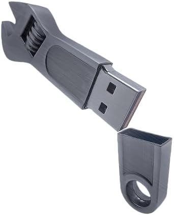 Sleek 128 GB Metal Wrench USB Flash Drive – High-Speed, Stylish Pendrive for All Devices, Ultimate Data Storage Solution
