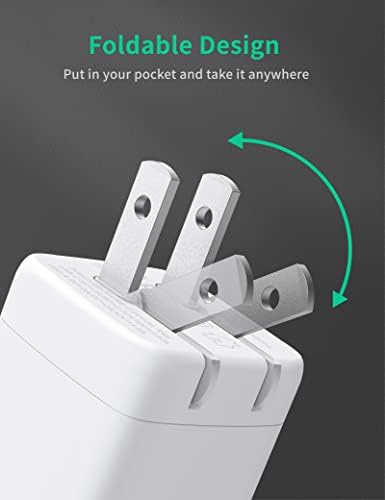 TI-TOO 20 W Dual Port USB C Wall Charger – Fast Charging Block 2-Pack with Quick Charge 3.0 & Power Delivery for i Phone 14 Pro Max/Plus/13 Pro/13/12 – High-Speed Compatibility, Compact Design, Ideal for Home or Travel