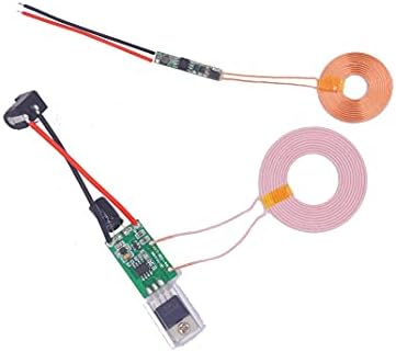 Taidacent 5 V 2 A High-Efficiency Wireless Charging Module – Fast Qi-Compatible Charger Board for Power Banks and Devices, Perfect for DIY Projects and Mobile Charging Solutions with Enhanced Speed and Stability