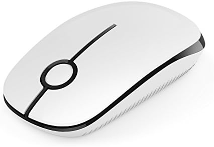 Sleek Vssoplor Wireless Mouse – Ultra-Slim Silent Optical Companion for Laptops & PCs | 2.4 GHz Nano Receiver, Perfect for Quiet Workspaces & Travel | Enhanced Compatibility for Windows, Mac & Linux