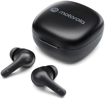 Motorola Moto Buds 135 True Wireless ENC Bluetooth Earbuds – Superior Sound & Noise Cancellation for Active Lifestyles – Lightweight Comfort, IPX5 Water-Resistant & Fast Pairing – Ultimate Audio Experience for Music Enthusiasts and Professionals on the Move