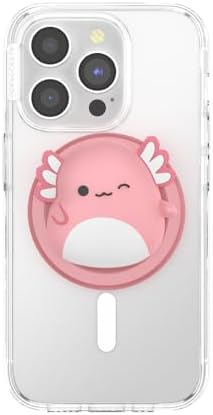 Squishmallow-Inspired Mag Safe Phone Grip & Kickstand – Secure Magnetic Attachment for Effortless Hands-Free Use and Wireless Charging – Stylish Pop Socket Accessory to Elevate Your Mobile Experience with Fun Design and Ultimate Convenience