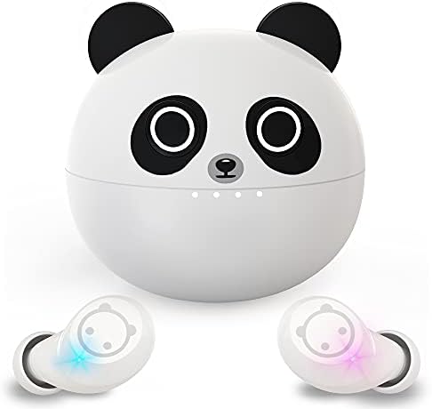 Adorable Kids’ Wireless Earbuds with Bluetooth 5.0 – Waterproof Sport Stereo Earphones for Seamless Connectivity and Enhanced Audio Experience – Perfect for Music, Gaming, and Learning on i Phone/Android – Fun, Durable Design with Noise Reduction and Built-in Mic