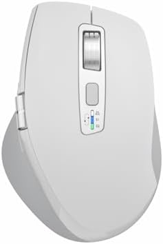 Ergonomic Wireless Bluetooth Mouse with Smart Flying Scroll and Silent Operation – Multi-Device Compatible Mice for Laptop, Computer, i Pad, Tablet, and Mac Book in Sleek Black for Enhanced Productivity and Comfort