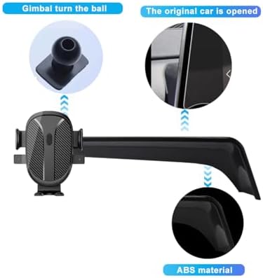 2022-2025 Honda Civic & CRV Premium Dash Mount Phone Holder | Hands-Free Smartphone Accessory for Safe Driving | Effortless Installation & Dashboard Organization | Stylish Auto Interior Upgrade | Not Compatible with HR-V/Pilot Models