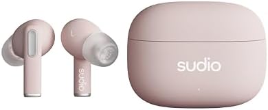 Sudio A1 Pro Wireless Earbuds – Premium Bluetooth 5.3 Noise Cancelling Earphones with Waterproof Design, Touch Control, and Compact Charging Case for Superior Sound Experience (Sleek Black Finish) – Ideal for Music Lovers, Commuters, and Fitness Enthusiasts