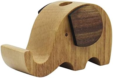 Whimsical Dog-Themed Wooden Phone Stand – Charming Desk Accessory for Mobile Devices, Perfect Gift for Pet Enthusiasts, Stylish and Functional Home Office Decor with Stable Anti-Slip Base for Enhanced Productivity and Optimal Viewing Experience