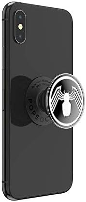 Mag Safe-Compatible Spiderman Enamel Ghost Spider Suit Pop Socket – Ultimate Hands-Free Kickstand & Wireless Charging Grip for Mobile Convenience and Style
