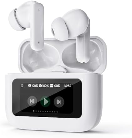 Revolutionize Your Listening Experience with IPX7 Waterproof True Wireless Earbuds – Cutting-Edge Bluetooth 5.4 for Instant Connectivity, Intuitive Touch Control, and Premier Active Noise Cancelling – Designed for Comfort and Stability in Sports and Daily Activities – Perfectly Compatible with i Phone and Android for All-Around Audio Excellence