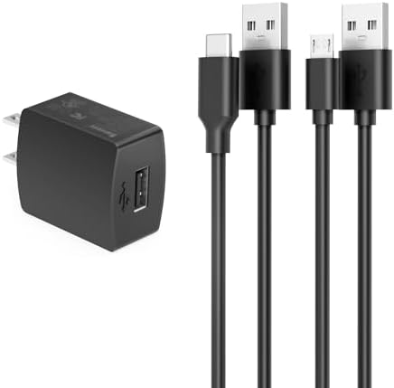 Premium AC Power Adapter for DOSS Bluetooth Speakers – 5 Ft Micro USB Charger with Fast Charging Technology for Pro, Pro+, Plus, E-go I, II, and Traveler Models – Reliable and Portable Charging Solution for Uninterrupted Music Enjoyment