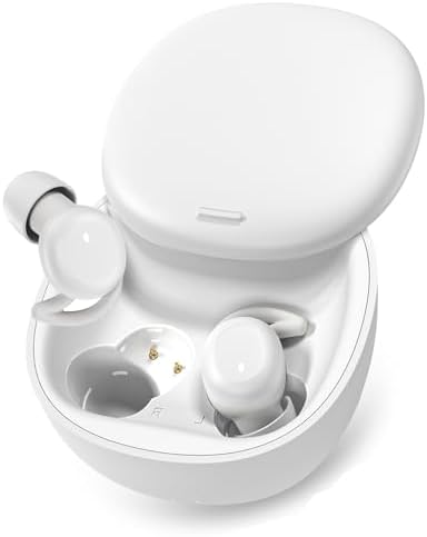 Bluetooth 5.3 Wireless Sleep Earbuds for Side Sleepers – Comfortable Noise Blocking Headphones with Mic for Work, Relaxation & Sports – Enhanced Connectivity, Invisible Design, Perfect for Nighttime Tranquility and Daily Use