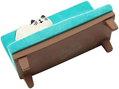 Cute Cat Cellphone Stand Resin Miniature Coach Shaped Desk Phone Holder Mount for Girls Smartphones – Enhanced Compatibility and Speed