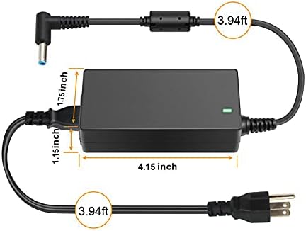 45 W HP Laptop Charger with Blue Tip – Fast Charging Adapter for Pavilion x360, Elite Book, Pro Book & Spectre Models – 100-240 V Input, Overload Protection, Compatible with G3, G4, G5, G6 Series – Reliable Power Supply for Stream & Touch Smart Series – Includes AC Adapter & Power Cord – Enhanced Compatibility for HP Devices – Ideal Replacement for Part Numbers 741727-001, 740015-003, L25296-002 & More – 60-Day Return Policy for Customer Assurance – Perfect for On-the-Go Professionals and Students
