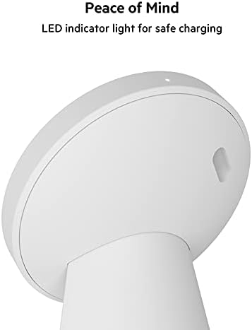Belkin Magnetic Wireless Charging Stand – Ultra-Fast Mag Safe Charger for i Phone 12, 13, and 14 – Effortless Magnetic Alignment & Integrated Power Supply – Stylish White Design for Modern Environments – Streamlined Wireless Charging Solution for Enhanced User Experience and Aesthetic Appeal