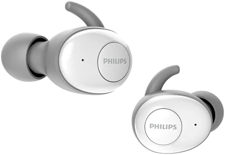 Philips Premium Wireless In-Ear Earbuds with Charging Case – Superior Audio Quality, Ergonomic Comfort, and Seamless Device Compatibility in Elegant White Philips Premium Wireless In-Ear Earbuds with Charging Case – Superior Audio Quality, Ergonomic Comfort, and Seamless Device Compatibility in Elegant White