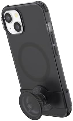 Pop Sockets i Phone 14 Pro Case with Integrated Slidable Grip & Kickstand – Pink Opalescent – Ultimate Wireless Charging Compatibility, 10 ft Drop Protection, and Easy Mag Safe Integration for Enhanced Mobile Experience
