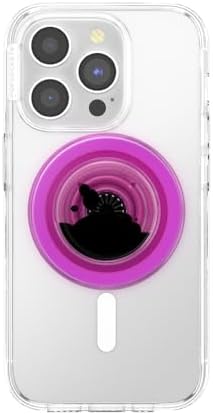 Mag Safe-Ready Pop Socket Phone Grip with Tidepool Lava Lamp Absinthe Design – Hands-Free Kickstand for Streamlined Streaming & Effortless Wireless Charging – Secure Magnetized Grip for Enhanced Functionality & Style
