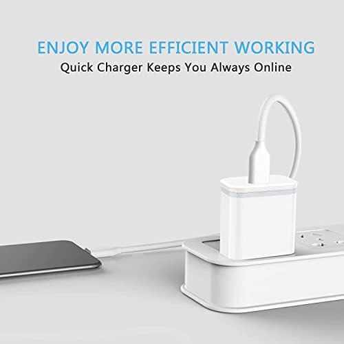 20 W USB C Charger Block 2-Pack – Fast Charging Power Adapter for i Phone and i Pad – Compact Type-C Wall Plug for Ultimate Portability and Enhanced Compatibility – Reliable Charging Solution for All Your Devices
