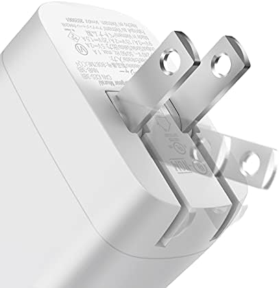 Amazon Basics 65 W Ga N USB-C Wall Charger – High-Speed Power Delivery Adapter for Laptops, Tablets & Smartphones, Compact & Foldable Design for Ultimate Portability, Efficient Charging Solution in Sleek Black Finish