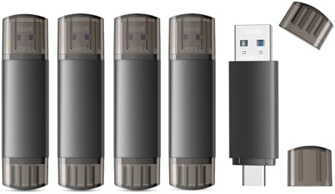 256 GB Dual USB 3.0 Flash Drive – Versatile Type C and USB A Storage Solution for i Phone 15, Tablets & Computers – Ultra-Fast Data Transfer, Compact Design, Ideal for On-the-Go File Management