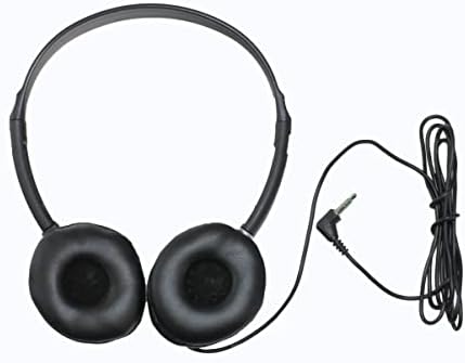Enhance Classroom Learning with 10-Pack Over-Ear Headphones – Comfortable Leatherette Earpads, High-Quality 3.5 mm Stereo Sound, Ideal for Student Engagement and Focused Study Sessions – Fast Connectivity and Versatile Device Compatibility for Seamless Educational Experiences