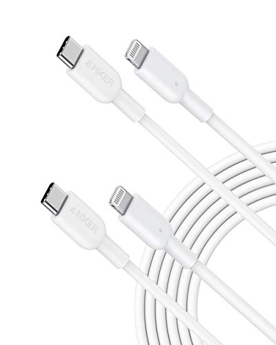 Anker 6 ft USB C to Lightning Cable – MFi Certified Fast Charging Cable for i Phone 13 Pro, 12 Pro Max & Air Pods Pro – Durable Design with Power Delivery Support – Tangle-Free Connectivity for Effortless Use