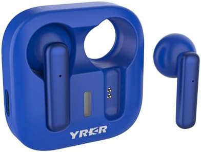 Chic Pink YK-11 Wireless Earbuds with Bluetooth 5.3 & Noise Cancellation – Lightweight Comfort & Compact Charging Case for Ultimate Audio Freedom – Perfect for i Phone & Android Users