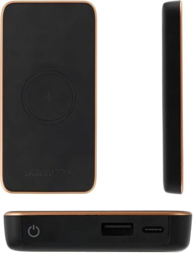 Duracell Core 10 Wireless Portable Charger | 10,000 m Ah Multi-Device Power Bank with USB-C & USB-A Ports for Effortless Charging of Smartphones, Tablets, and More | Compact Design for On-the-Go Convenience and Enhanced Device Compatibility