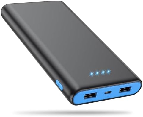 High-Capacity 25,800 m Ah Portable Charger Power Bank – Fast USB C Charging with Intelligent Smart IC, 3 USB Ports for Multi-Device Support – Ideal for i Phone 16/15/14, Galaxy, & Android – Reliable Power On-the-Go