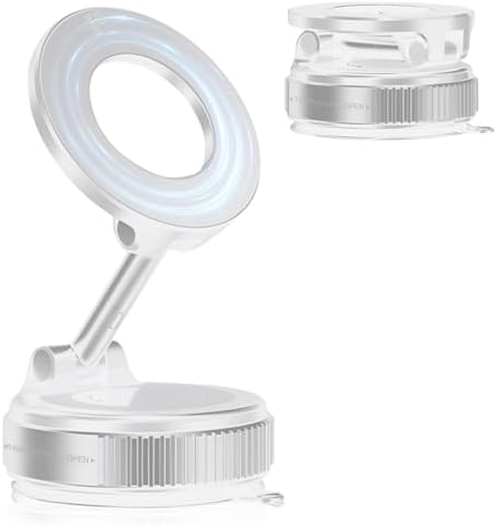 Magnetic Suction Phone Holder,Kitchen Cell Phone Holder,Car Suction Cup Vacuum Magnetic Phone Hholder,Multi-Scene Applicable Cell Phone Holder for iPhone (Black) – Enhanced Compatibility and Speed Magnetic Suction Phone Holder,Kitchen Cell Phone Holder,Car Suction Cup Vacuum Magnetic Phone Hholder,Multi-Scene Applicable Cell Phone Holder for iPhone (Black) – Enhanced Compatibility and Speed