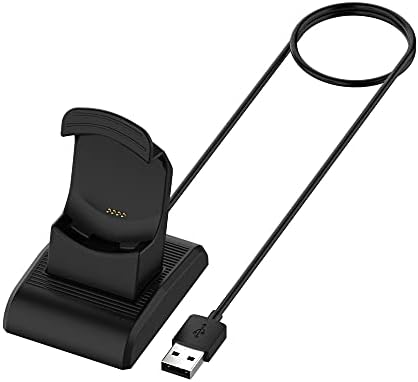 Premium USB Charger Dock for Tec Tec Tec ULT-G Golf Watch – High-Speed Replacement Charging Cable with Enhanced Compatibility for Smart Golfers – Durable, Portable, and Sleek Black Design for Effortless Power on the Course
