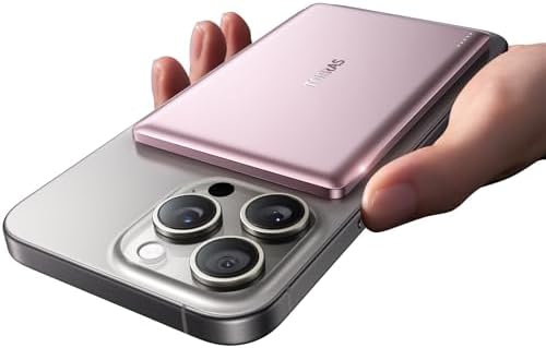 Ultra-Slim TORRAS 10,000 m Ah Power Bank with Built-in USB-C Cable – Lightweight Portable Charger for i Phone 16/15 & Samsung S24 Ultra, 22.5 W Fast Charging, Durable Design for Travel and Outdoor Use – Glacier Grey, Enhanced Safety & Dual Device Charging