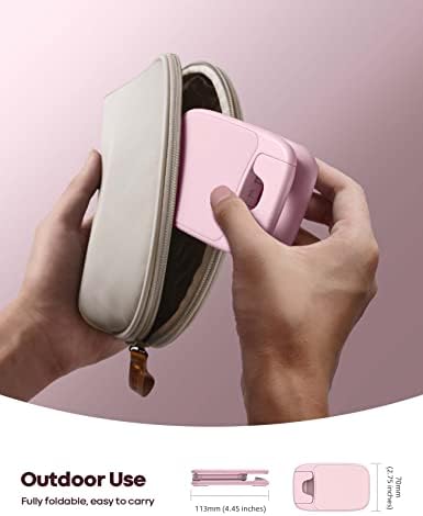 Lamicall Pink Phone Holder, Desk Accessories – Rose Gold Pink Office Cell Phone Holder, Desktop, Office Desks Accessories, Desk Decor for Women, for iPhone, 4-8” Phone – Enhanced Compatibility and Speed